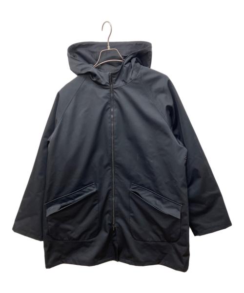 GIORGIO ARMANI（ジョルジオアルマーニ）GIORGIO ARMANI (ジョルジオアルマーニ) GIACCONE UOMO　ジャッコーネ・ウォモ　フーデッドコート ブラック サイズ:50の古着・服飾アイテム