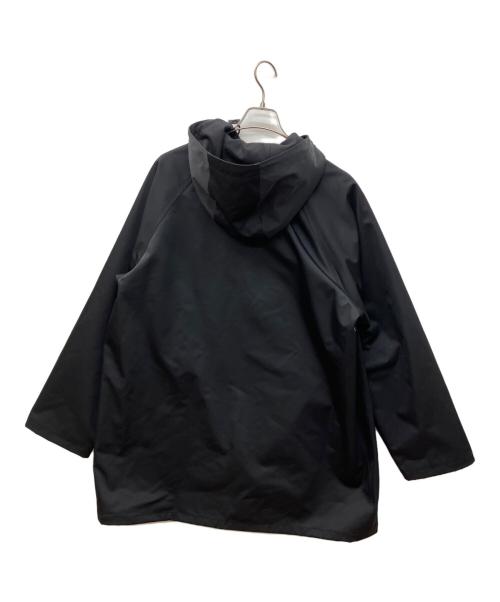 GIORGIO ARMANI（ジョルジオアルマーニ）GIORGIO ARMANI (ジョルジオアルマーニ) GIACCONE UOMO　ジャッコーネ・ウォモ　フーデッドコート ブラック サイズ:50の古着・服飾アイテム