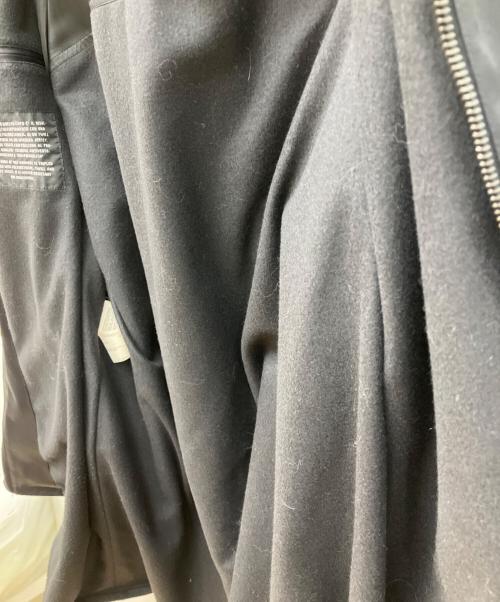 GIORGIO ARMANI（ジョルジオアルマーニ）GIORGIO ARMANI (ジョルジオアルマーニ) GIACCONE UOMO　ジャッコーネ・ウォモ　フーデッドコート ブラック サイズ:50の古着・服飾アイテム