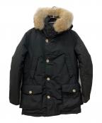 WOOLRICH×BEAMS Fウールリッチ×ビームスエフ）の古着「別注 コヨーテファー アークティックパーカ」｜ブラック