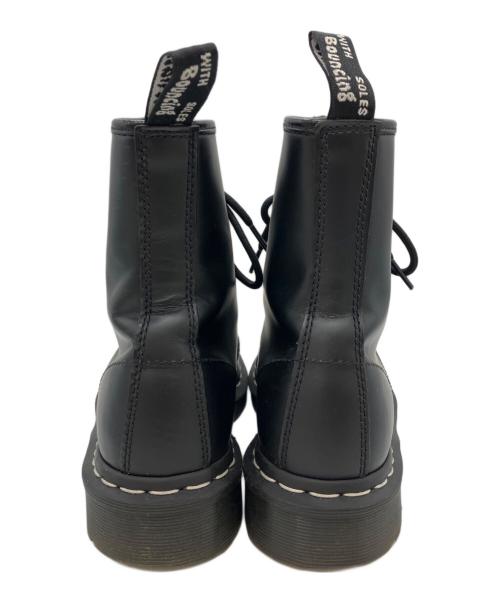 Dr.Martens（ドクターマーチン）Dr.Martens (ドクターマーチン) 1460 ホワイトステッチ 8 ホール ブーツ ブラック サイズ:UK 4の古着・服飾アイテム
