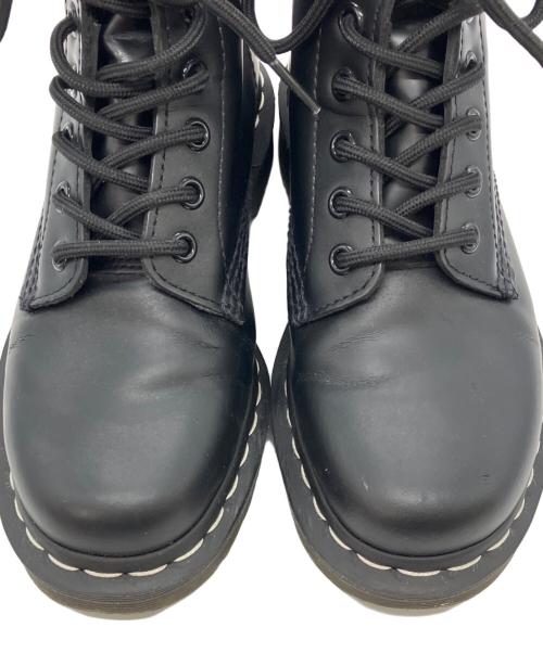 Dr.Martens（ドクターマーチン）Dr.Martens (ドクターマーチン) 1460 ホワイトステッチ 8 ホール ブーツ ブラック サイズ:UK 4の古着・服飾アイテム