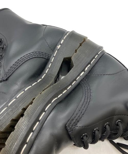 Dr.Martens（ドクターマーチン）Dr.Martens (ドクターマーチン) 1460 ホワイトステッチ 8 ホール ブーツ ブラック サイズ:UK 4の古着・服飾アイテム