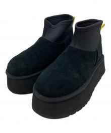 UGG（アグ）の古着「Classic Mini Dipper Puffer　クラシック ミニ ディッパー パッファー　ブーツ」｜ブラック