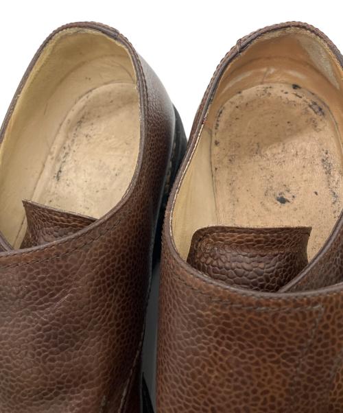 PARABOOT（パラブーツ）PARABOOT (パラブーツ) ダブルモンクストラップシューズ ブラウン サイズ:8の古着・服飾アイテム