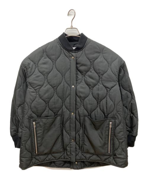 Adam et Rope（アダム エ ロペ）Adam et Rope (アダム エ ロペ) キルティングショートコート ブラック サイズ:FREEの古着・服飾アイテム
