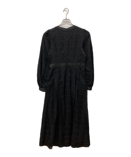 HER LIP TO（ハーリップトゥ）Her lip to (ハーリップトゥ) Nottingham Lace Long Dress ブラック サイズ:Mの古着・服飾アイテム