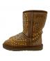 UGG (アグ) JIMMY CHOO (ジミーチュウ) コラボムートンブーツ ブラウン サイズ: 24cm：10000円
