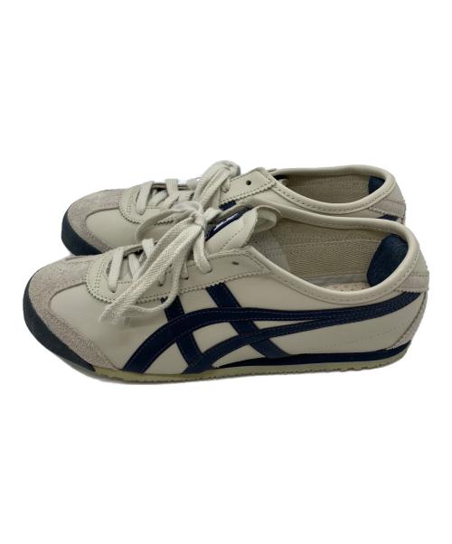Onitsuka Tiger（オニツカタイガー）Onitsuka Tiger (オニツカタイガー) MEXICO 66 ローカットスニーカー ライトグレー サイズ:24㎝の古着・服飾アイテム