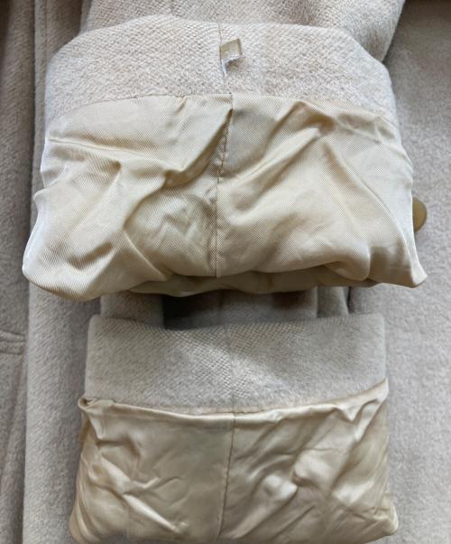 BURBERRY BLUE LABEL（バーバリー ブルー レーベル）BURBERRY BLUE LABEL (バーバリー ブルー レーベル) アンゴラステンカラーコート ベージュ サイズ:40の古着・服飾アイテム