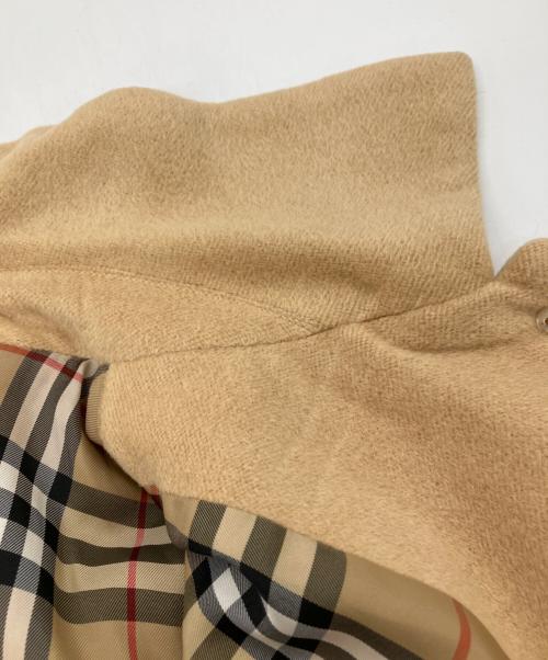 BURBERRY BLUE LABEL（バーバリー ブルー レーベル）BURBERRY BLUE LABEL (バーバリー ブルー レーベル) アンゴラステンカラーコート ベージュ サイズ:40の古着・服飾アイテム