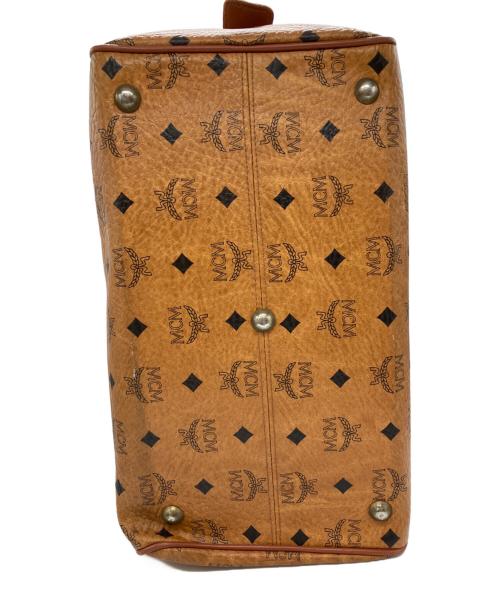 MCM（エムシーエム）MCM (エムシーエム) ヴィセトス柄ボストンバッグ ブラウンの古着・服飾アイテム