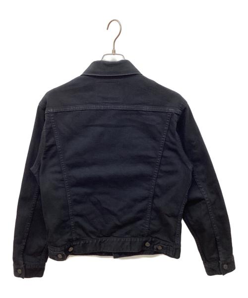 Hysteric Glamour（ヒステリックグラマー）Hysteric Glamour (ヒステリックグラマー) KINKY 3rd型 ストレッチ ブラックデニムジャケット ブラック サイズ:Lの古着・服飾アイテム