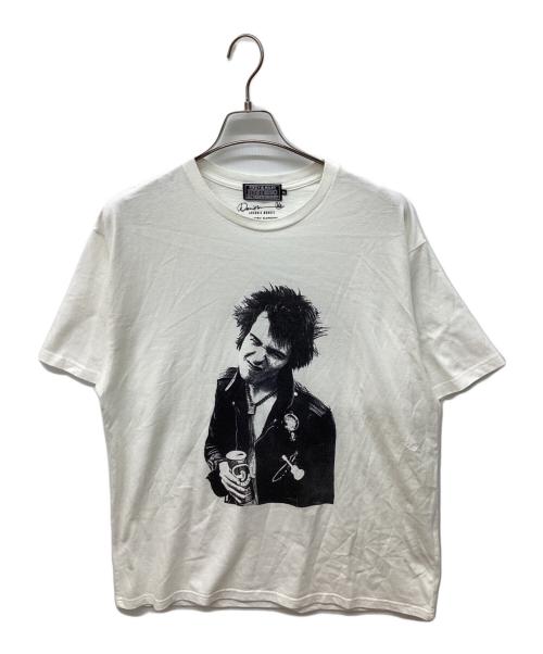 Hysteric Glamour（ヒステリックグラマー）Hysteric Glamour (ヒステリックグラマー) DENNIS MORRIS / SID VICIOUS Tシャツ ホワイト サイズ:XLの古着・服飾アイテム