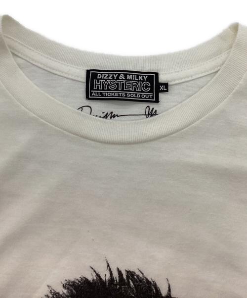 Hysteric Glamour（ヒステリックグラマー）Hysteric Glamour (ヒステリックグラマー) DENNIS MORRIS / SID VICIOUS Tシャツ ホワイト サイズ:XLの古着・服飾アイテム