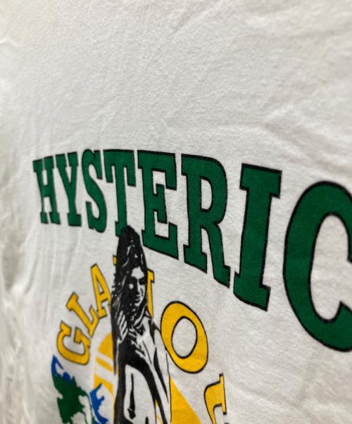 Hysteric Glamour（ヒステリックグラマー）Hysteric Glamour (ヒステリックグラマー) GREAT OUTDOOR Tシャツ ホワイト サイズ:Lの古着・服飾アイテム