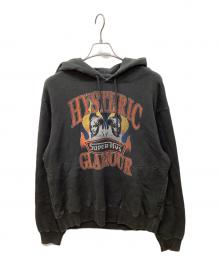 Hysteric Glamour（ヒステリックグラマー）の古着「FLARE WOMAN パーカー」｜ブラック