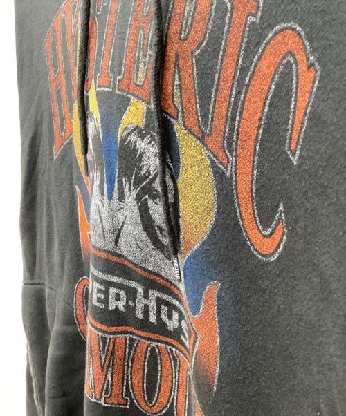 Hysteric Glamour（ヒステリックグラマー）Hysteric Glamour (ヒステリックグラマー) FLARE WOMAN パーカー ブラック サイズ:Lの古着・服飾アイテム