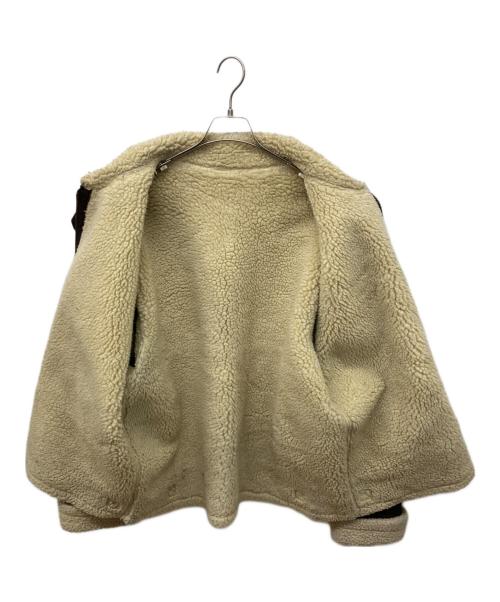 wilsons leather（ウィルソンズレザー）wilsons leather (ウィルソンズレザー) ムートンジャケット ブラウン サイズ:XLの古着・服飾アイテム