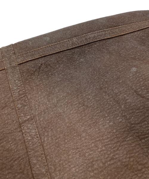 wilsons leather（ウィルソンズレザー）wilsons leather (ウィルソンズレザー) ムートンジャケット ブラウン サイズ:XLの古着・服飾アイテム