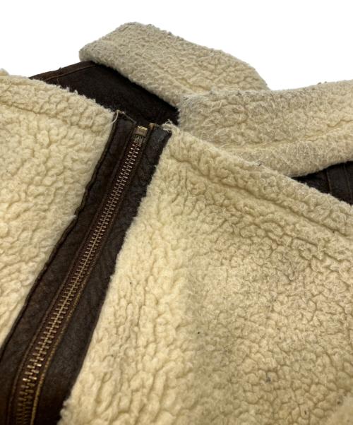 wilsons leather（ウィルソンズレザー）wilsons leather (ウィルソンズレザー) ムートンジャケット ブラウン サイズ:XLの古着・服飾アイテム