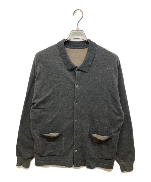 crepuscule（クレプスキュール）crepuscule (クレプスキュール) KNIT SHIRT ブラック サイズ:2の古着・服飾アイテム