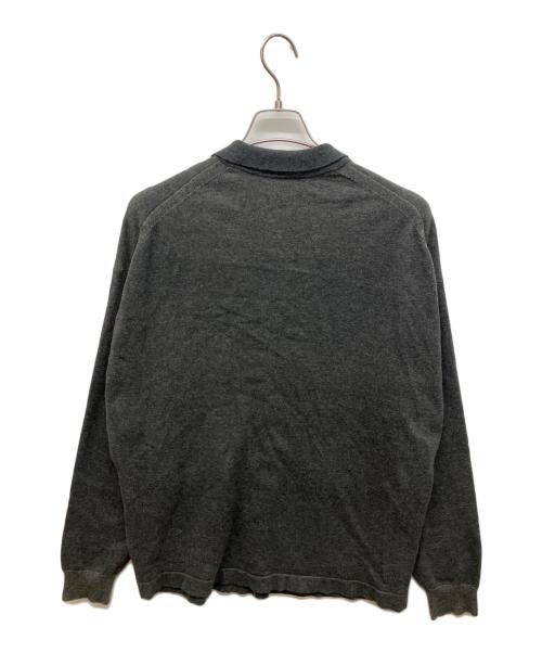 crepuscule（クレプスキュール）crepuscule (クレプスキュール) KNIT SHIRT ブラック サイズ:2の古着・服飾アイテム
