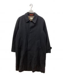 PAUL SMITH（ポールスミス）の古着「アンゴラブレンドコート」｜ブラック