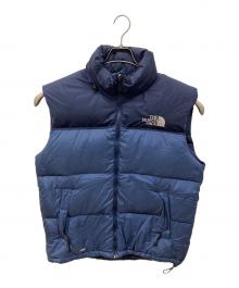THE NORTH FACE（ザ ノース フェイス）の古着「ヌプシ ダウンベスト」｜ネイビー