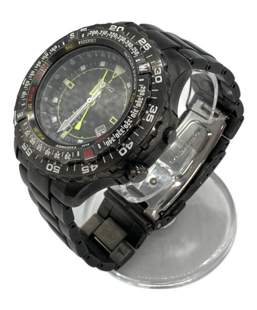 SEIKO（セイコー）SEIKO (セイコー) KINETIC 100M ブラックの古着・服飾アイテム