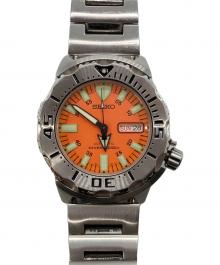 SEIKO（セイコー）の古着「ダイバーズ 200m オレンジモンスター」｜オレンジ