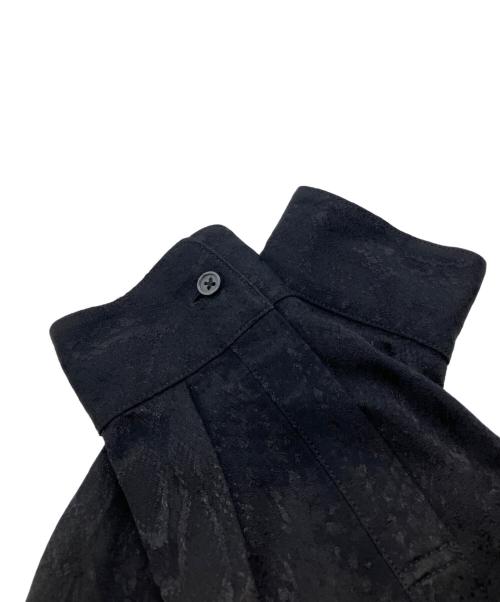 SUPREME（シュプリーム）Supreme (シュプリーム) SNAKESKIN JACQUARD SHIRT ブラック サイズ:Sの古着・服飾アイテム