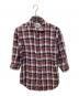 Vivienne Westwood man（ヴィヴィアン ウェストウッド マン）の古着「チェックリネンシャツ」｜レッド