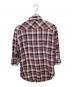 Vivienne Westwood man (ヴィヴィアン ウェストウッド マン) チェックリネンシャツ レッド サイズ:48：10000円