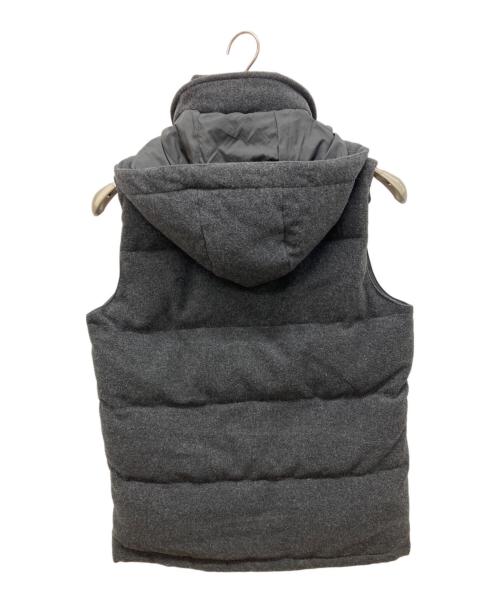 DANTON（ダントン）DANTON (ダントン) ウールモッサダウンベスト グレー サイズ:40の古着・服飾アイテム
