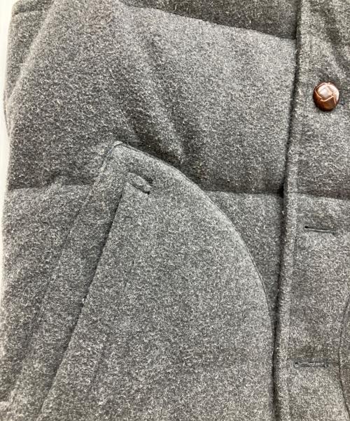 DANTON（ダントン）DANTON (ダントン) ウールモッサダウンベスト グレー サイズ:40の古着・服飾アイテム