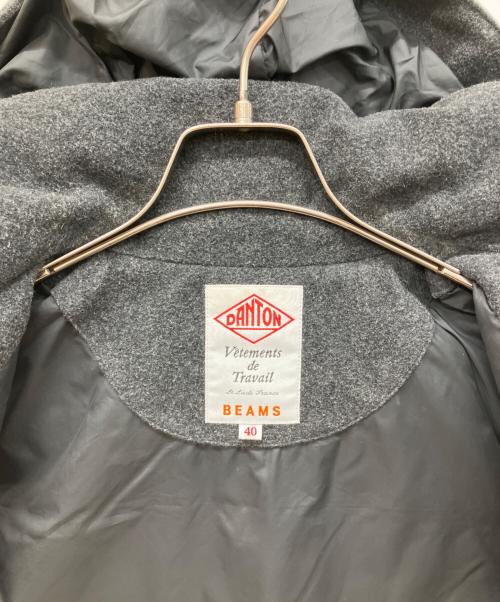 DANTON（ダントン）DANTON (ダントン) ウールモッサダウンベスト グレー サイズ:40の古着・服飾アイテム