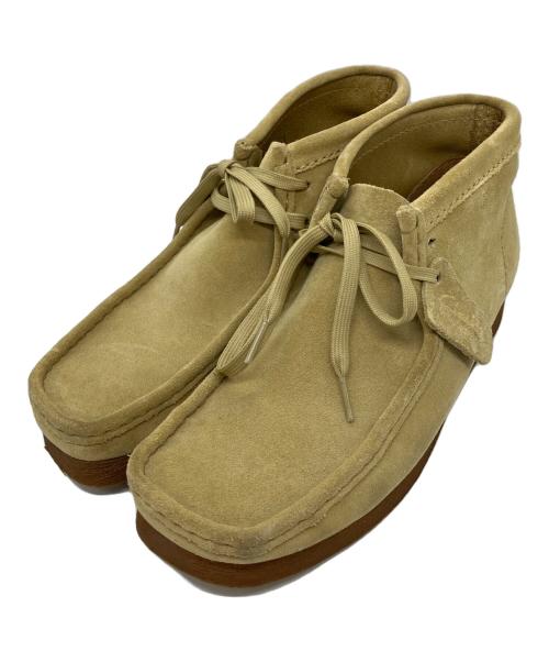 CLARKS（クラークス）CLARKS (クラークス) Wallabee Boot ベージュ サイズ:UK8の古着・服飾アイテム