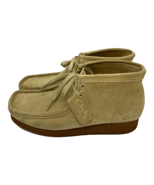 CLARKS（クラークス）CLARKS (クラークス) Wallabee Boot ベージュ サイズ:UK8の古着・服飾アイテム
