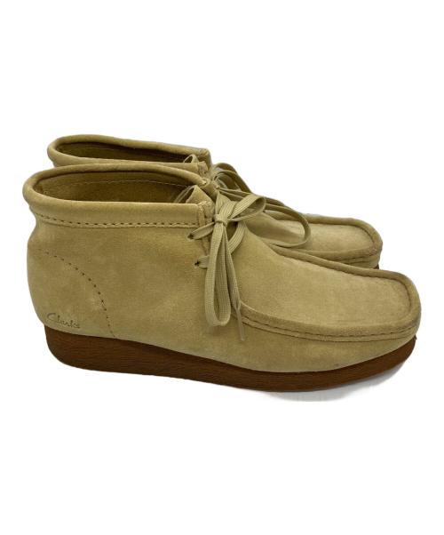 CLARKS（クラークス）CLARKS (クラークス) Wallabee Boot ベージュ サイズ:UK8の古着・服飾アイテム