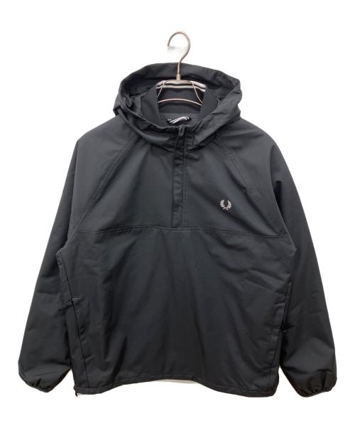 FRED PERRY（フレッドペリー）FRED PERRY (フレッドペリー) TRAINING SMOCK JACKET ブラック サイズ:Lの古着・服飾アイテム