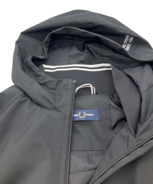 FRED PERRY（フレッドペリー）FRED PERRY (フレッドペリー) TRAINING SMOCK JACKET ブラック サイズ:Lの古着・服飾アイテム