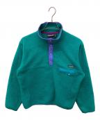 Patagoniaパタゴニア）の古着「シンチラスナップT」｜エメラルドグリーン