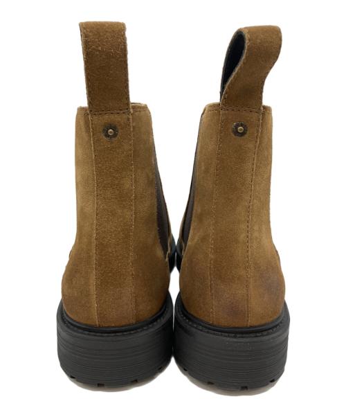 DIESEL（ディーゼル）DIESEL (ディーゼル) ヌバックレザー サイドゴアブーツ ブラウン サイズ:28cmの古着・服飾アイテム
