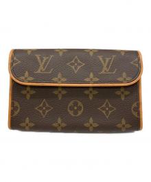 LOUIS VUITTON（ルイ ヴィトン）の古着「ウエストポーチ ポシェットフロランティーヌ」｜ブラウン