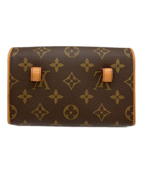 LOUIS VUITTON（ルイ ヴィトン）LOUIS VUITTON (ルイ ヴィトン) ウエストポーチ ポシェットフロランティーヌ ブラウンの古着・服飾アイテム