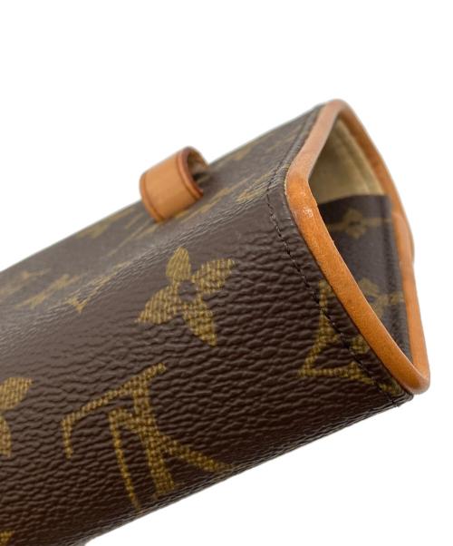 LOUIS VUITTON（ルイ ヴィトン）LOUIS VUITTON (ルイ ヴィトン) ウエストポーチ ポシェットフロランティーヌ ブラウンの古着・服飾アイテム