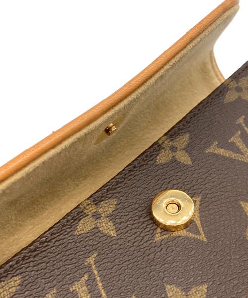 LOUIS VUITTON（ルイ ヴィトン）LOUIS VUITTON (ルイ ヴィトン) ウエストポーチ ポシェットフロランティーヌ ブラウンの古着・服飾アイテム