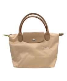 LONGCHAMP（ロンシャン）の古着「ルプリアージュトートバッグ」｜ベージュ