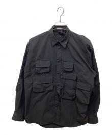 DAIWA PIER39（ダイワ ピア39）の古着「TECH ANGLERS SHIRTS L/S」｜ブラック